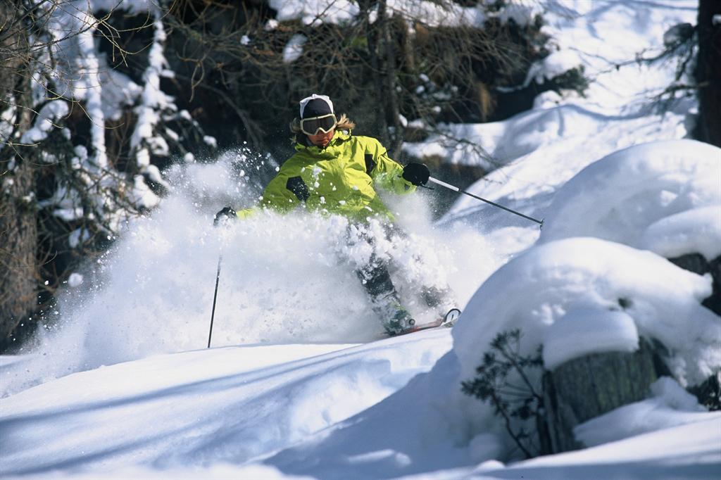 Ski freeride hors pistes à Courmayeur