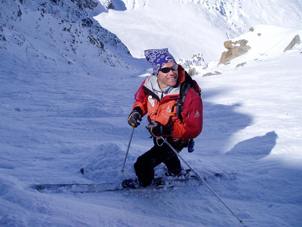 Ski freeride hors pistes à Courmayeur