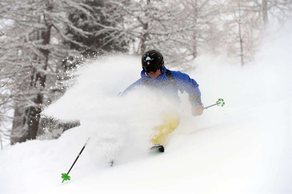 Ski freeride hors pistes à Courmayeur