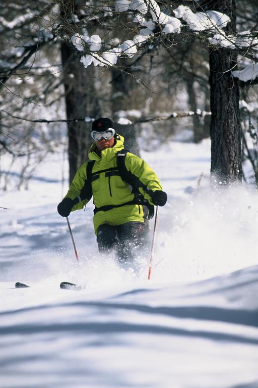 Ski freeride hors pistes à Courmayeur