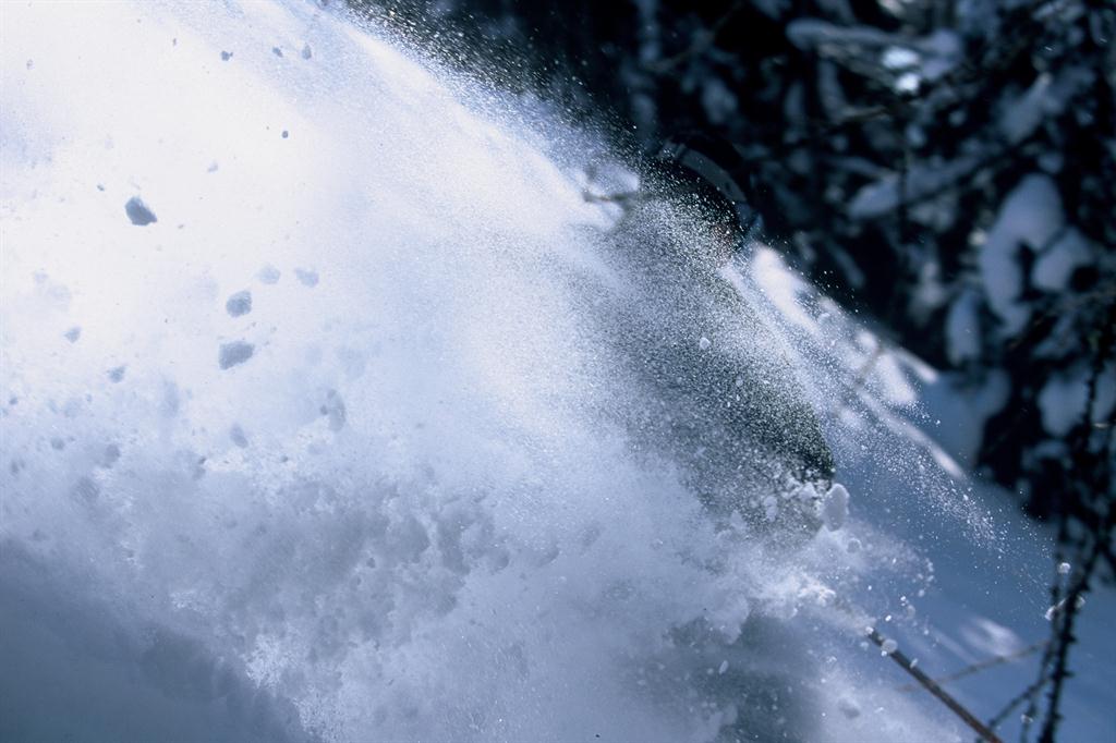 Ski freeride hors pistes à Chamonix