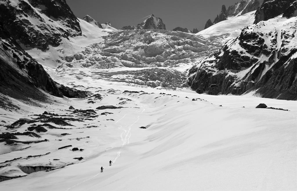 Ski freeride hors pistes à Courmayeur