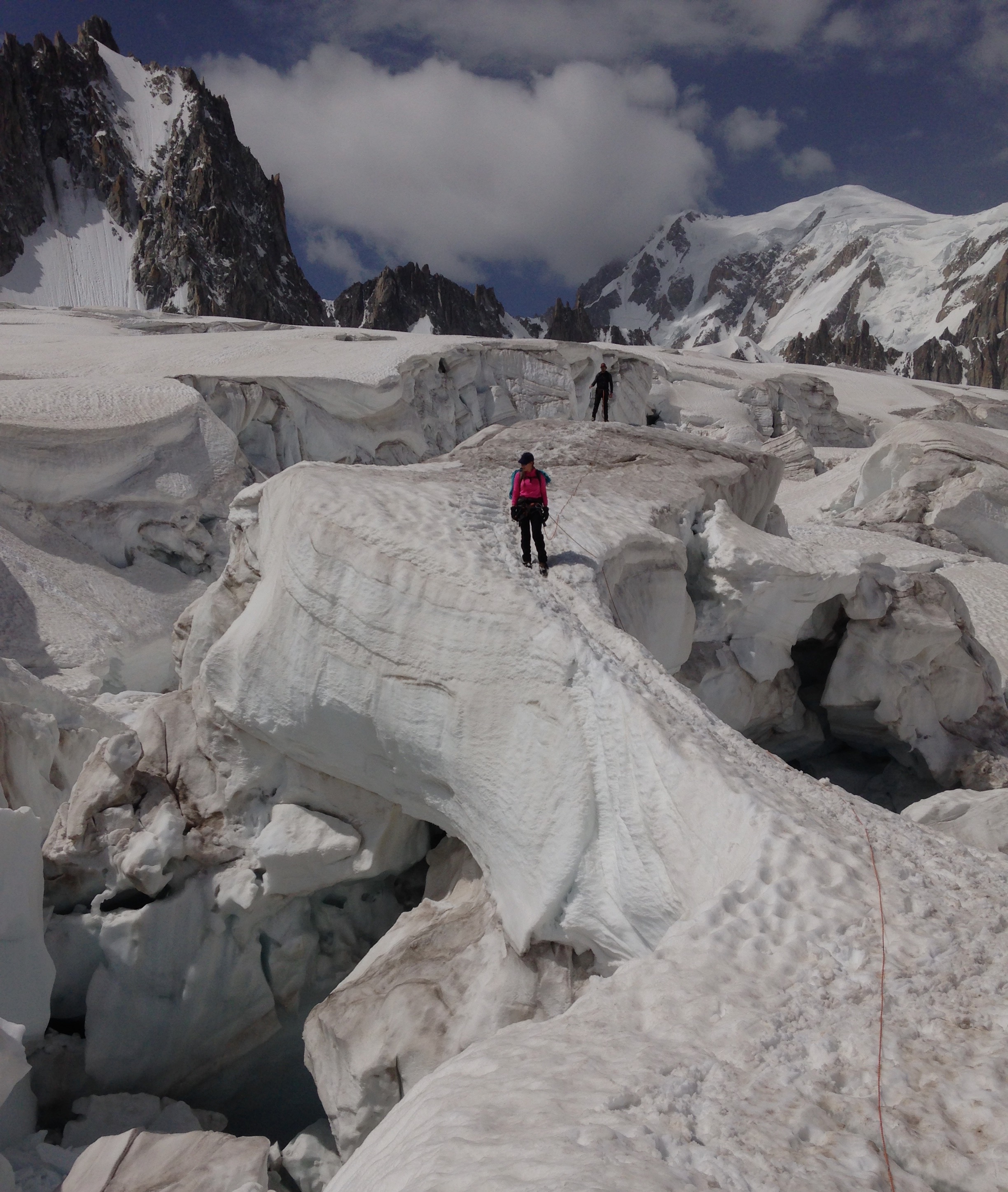 initiation alpinisme sur Chamonix